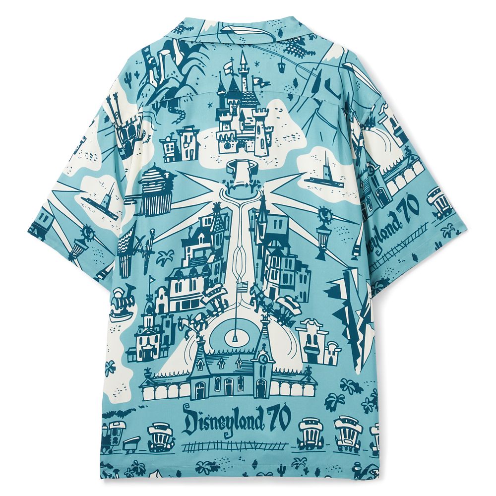 Disneyland 70th Anniversary Woven Shirt for Adults