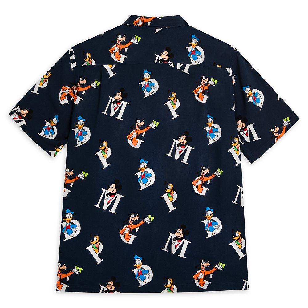 Mickey Mouse and Friends Camp Shirt for Adults