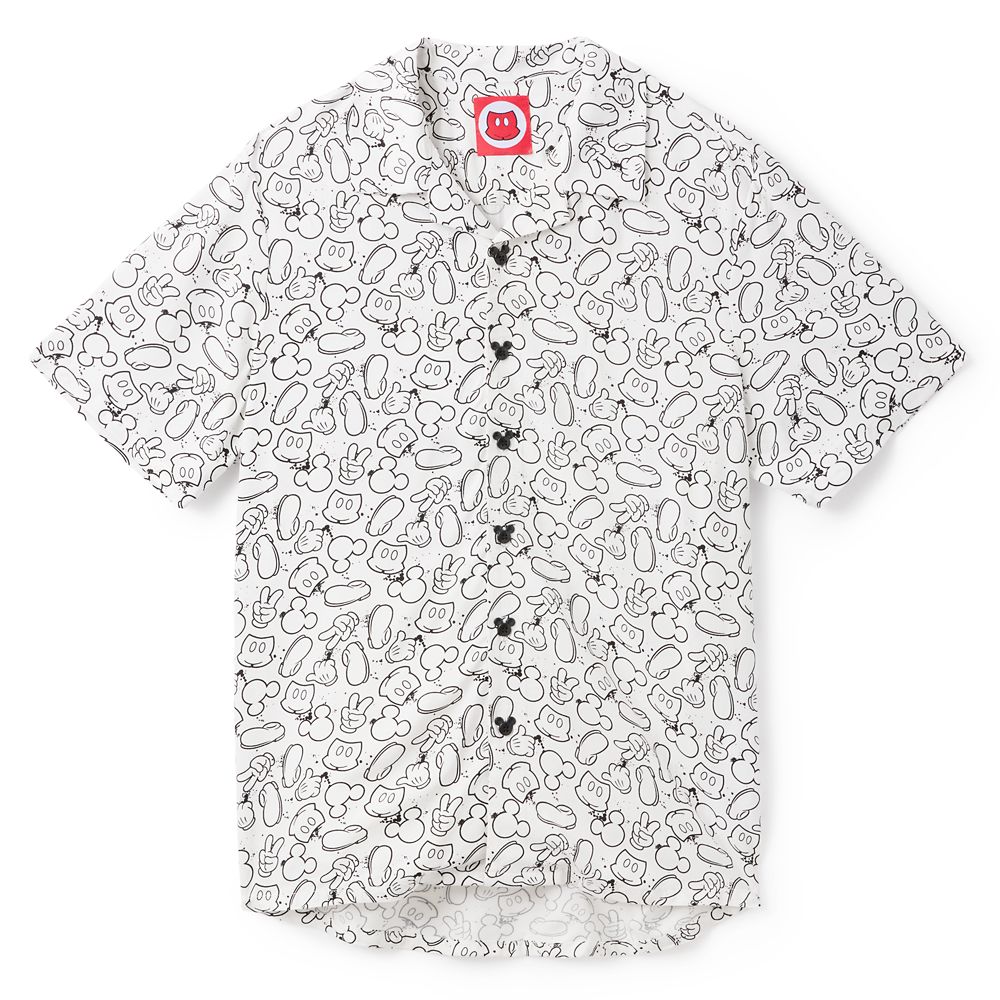Mickey Mouse ''Best of Mickey'' Woven Shirt for Men Official shopDisney