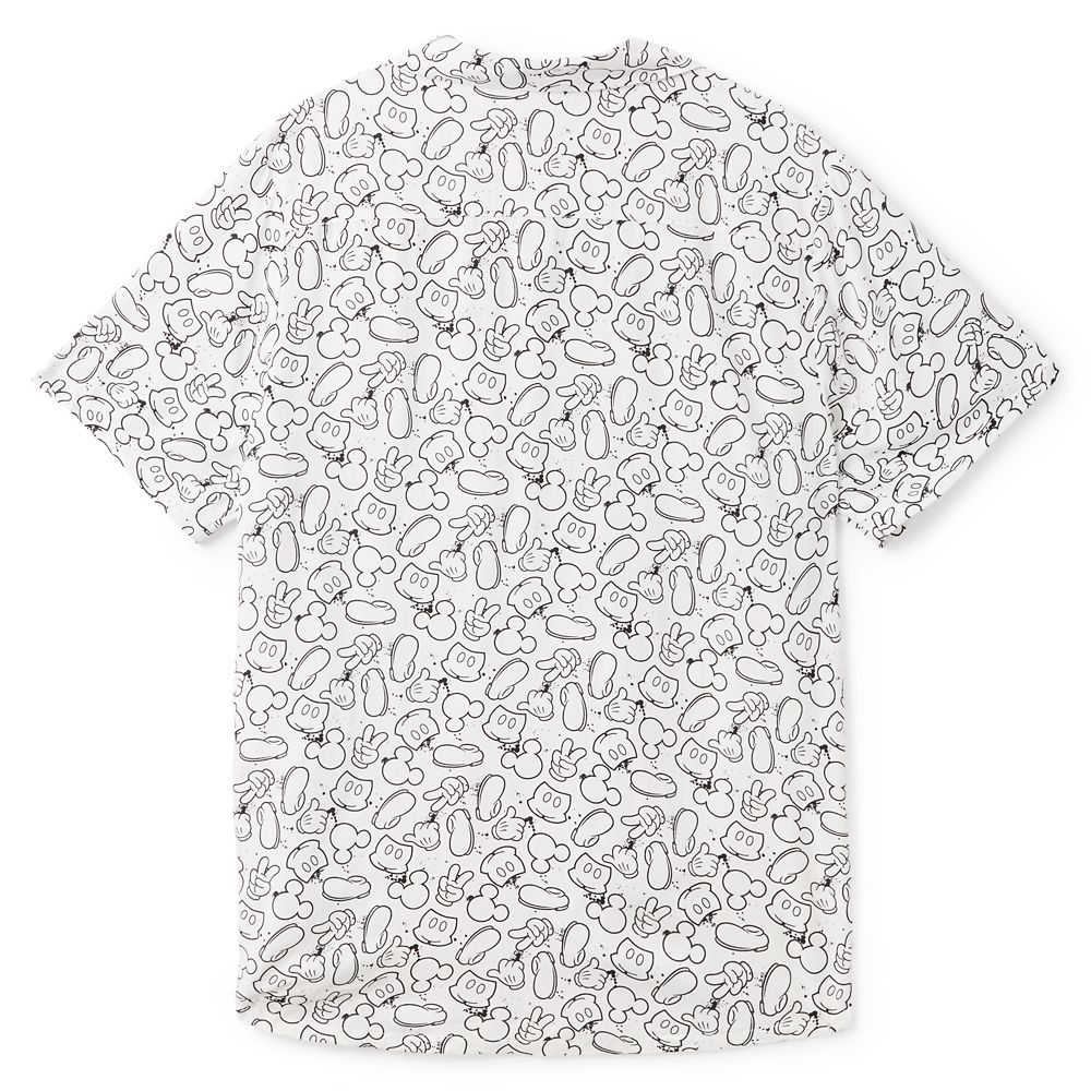 Mickey Mouse ''Best of Mickey'' Woven Shirt for Men
