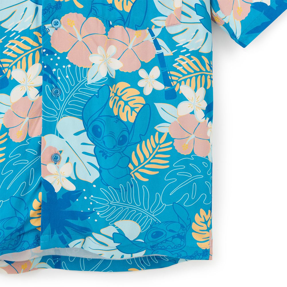 Stitch Surf Aloha Shirt for Adults &ndash; Lilo & Stitch