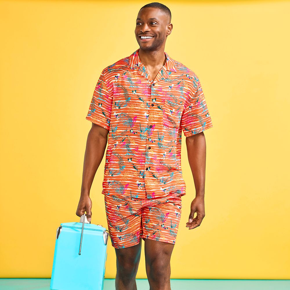 Mickey Mouse Resort Woven Shirt for Adults