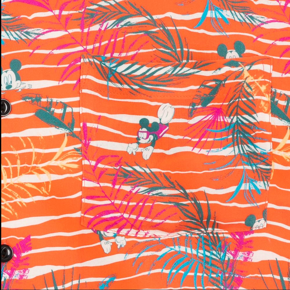 Mickey Mouse Resort Woven Shirt for Adults