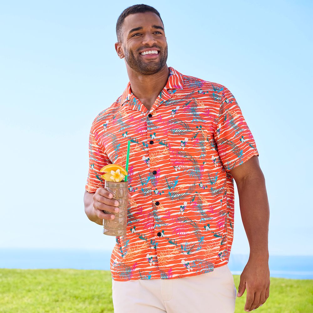 Mickey Mouse Resort Woven Shirt for Adults
