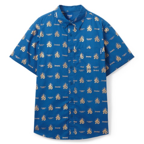 Рубашки Disney Disneyland Resort 70th Anniversary ''Celebrate Happy'' Woven Shirt for Adults