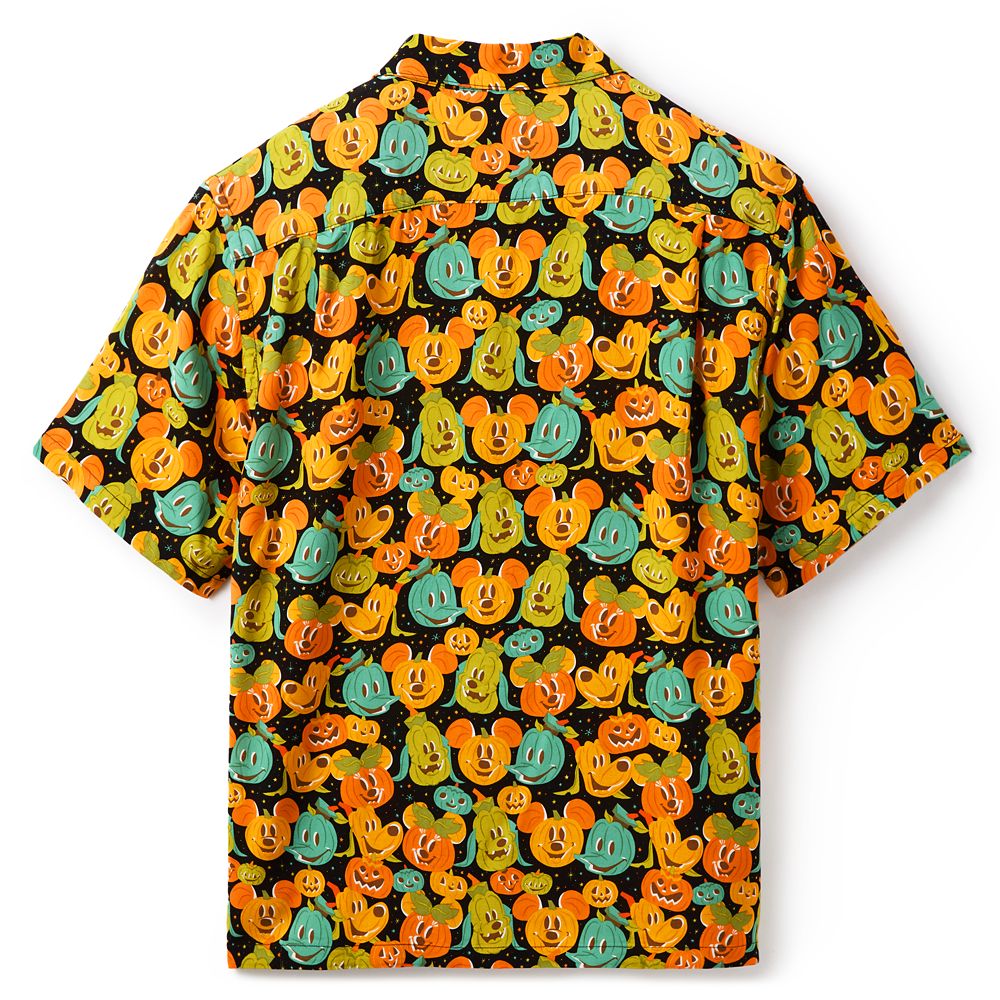 Mickey Mouse and Friends Halloween Woven Shirt for Adults