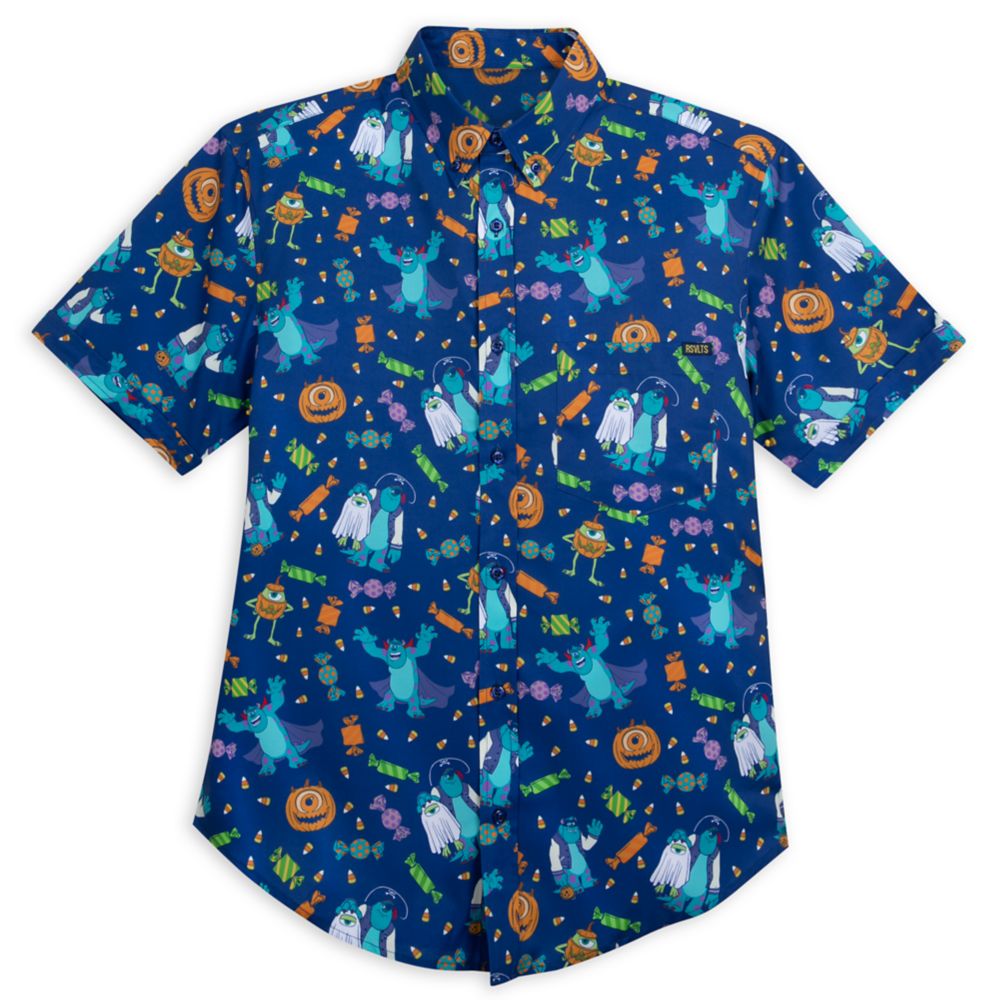 Monsters University Halloween Woven Shirt for Men by RSVLTS Official shopDisney