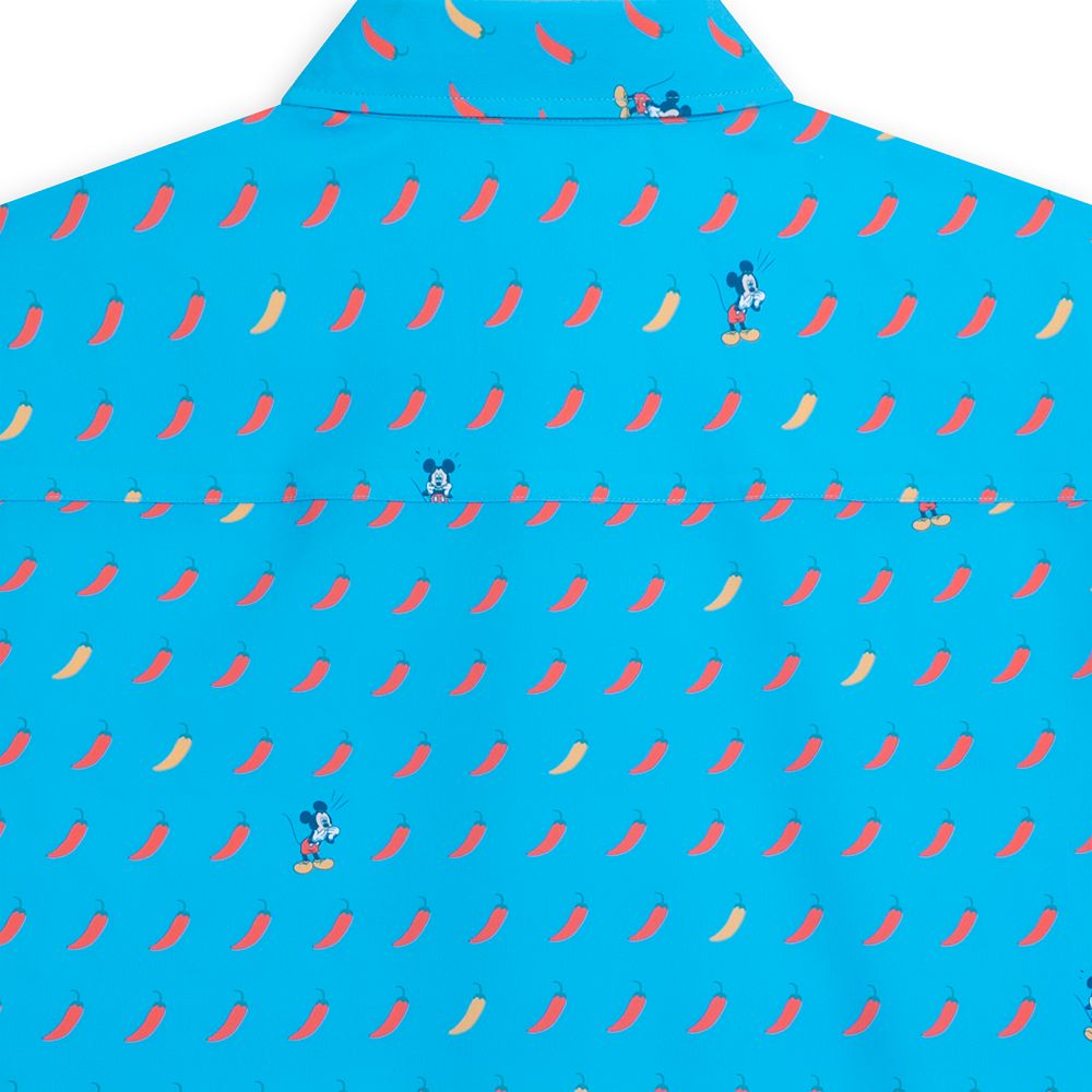 Mickey Mouse ''Hot Tamale'' Button Down Shirt for Men by RSVLTS
