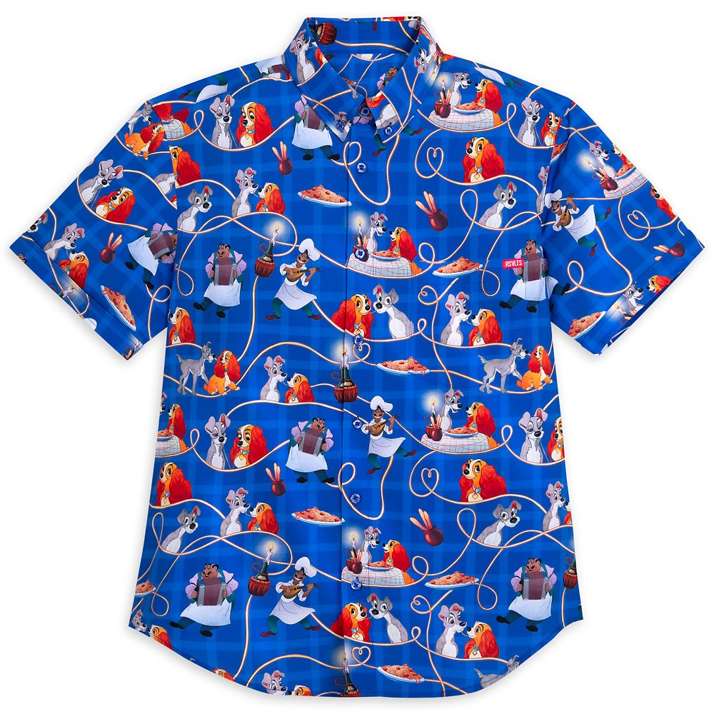 Lady and the Tramp Bella Notte Button Down Shirt for Men by RSVLTS Official shopDisney