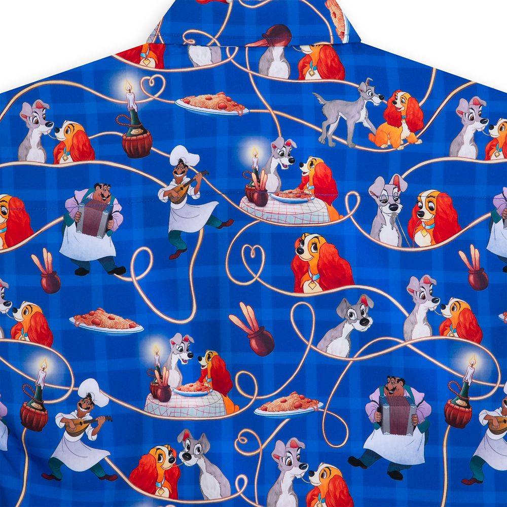 Lady and the Tramp ''Bella Notte'' Button Down Shirt for Men by RSVLTS