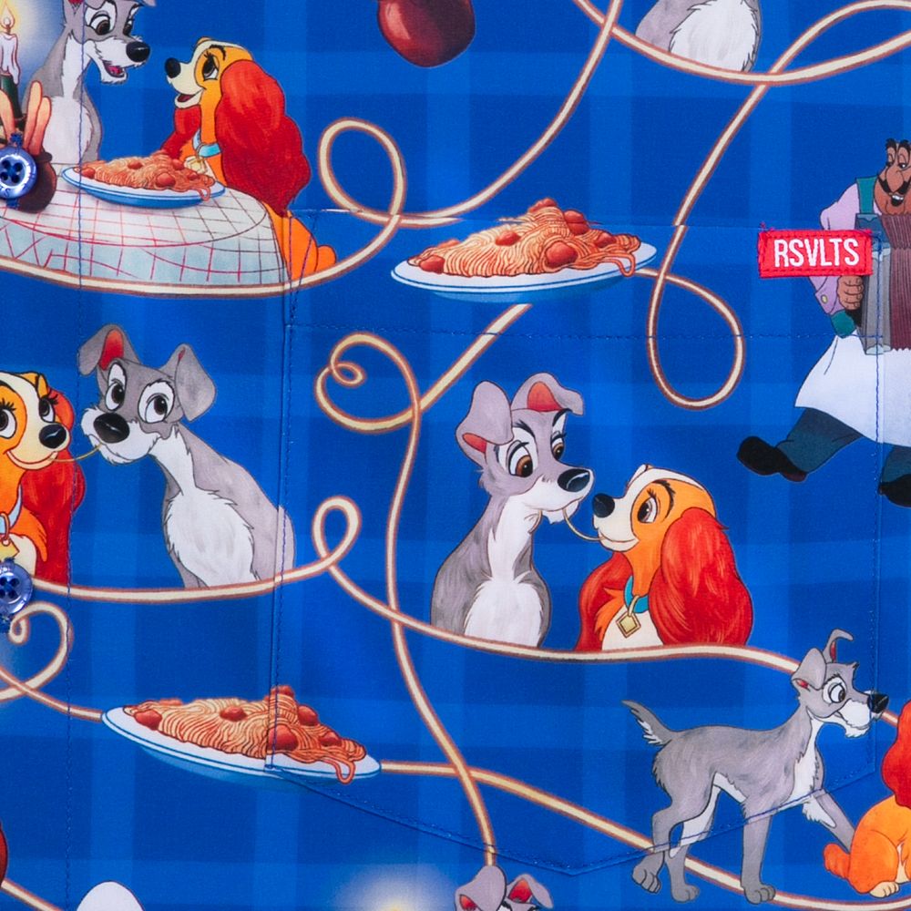 Lady and the Tramp ''Bella Notte'' Button Down Shirt for Men by RSVLTS