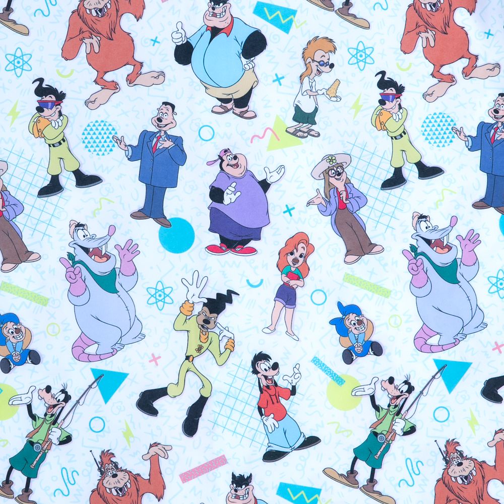 A Goofy Movie Cast Button Down Shirt for Men by RSVLTS