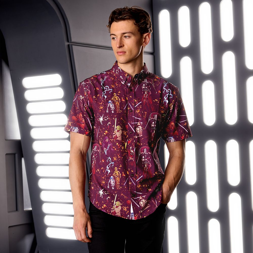 Star Wars Revenge of the Sith Button Down Shirt for Men by RSVLTS