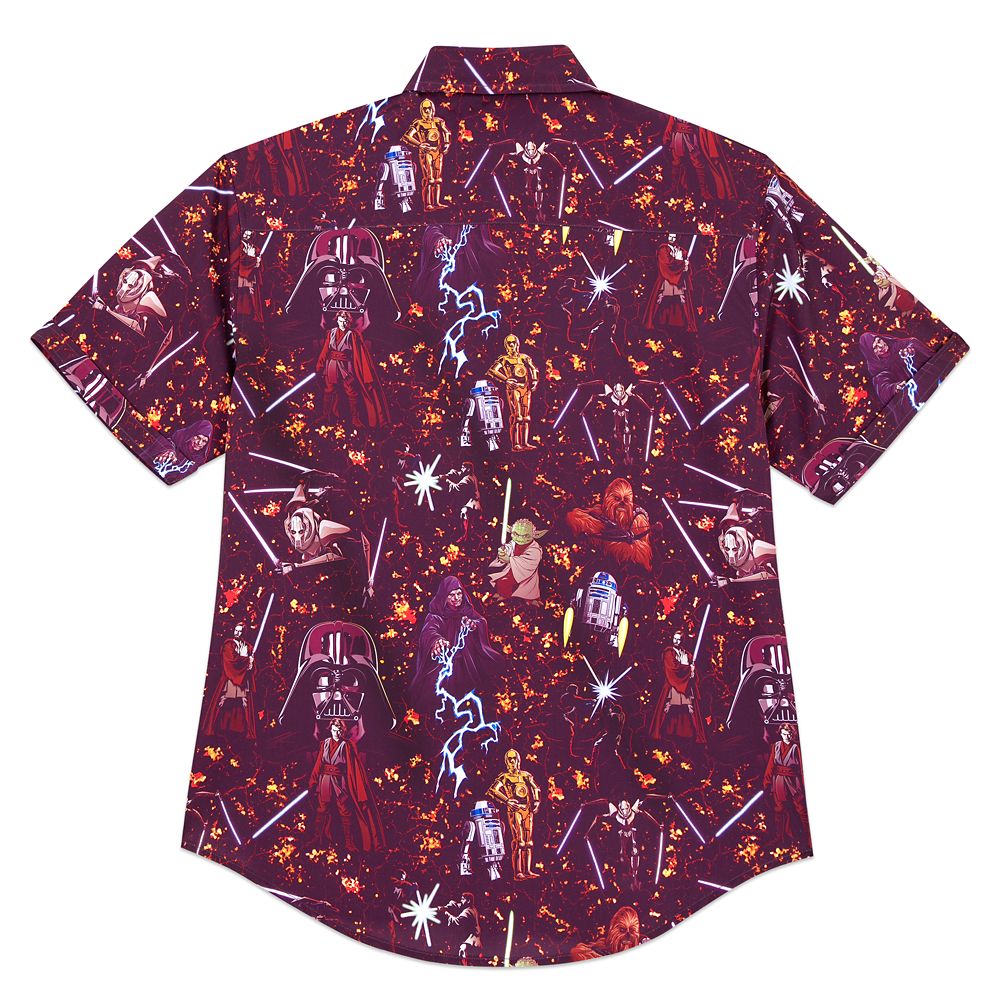 Star Wars Revenge of the Sith Button Down Shirt for Men by RSVLTS