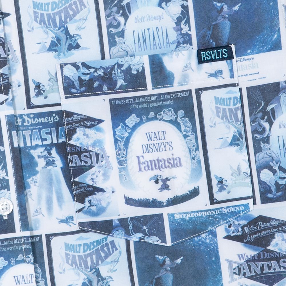 Fantasia 85th Anniversary Button Down Shirt for Men by RSVLTS