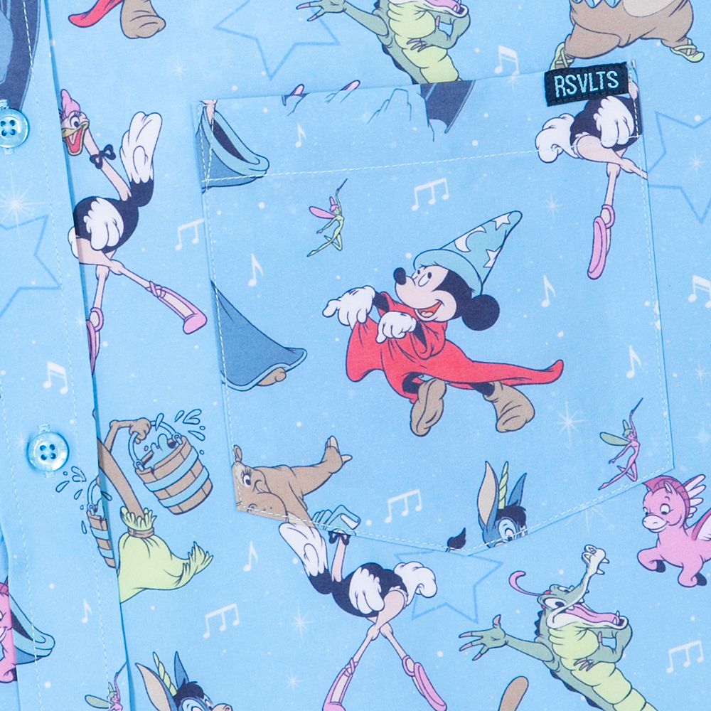 Fantasia 85th Anniversary ''Stellar Symphony'' Button Down Shirt for Men by RSVLTS