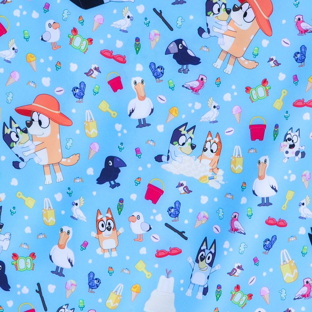 Bluey ''Beach Day'' Button Down Shirt for Men by RSVLTS