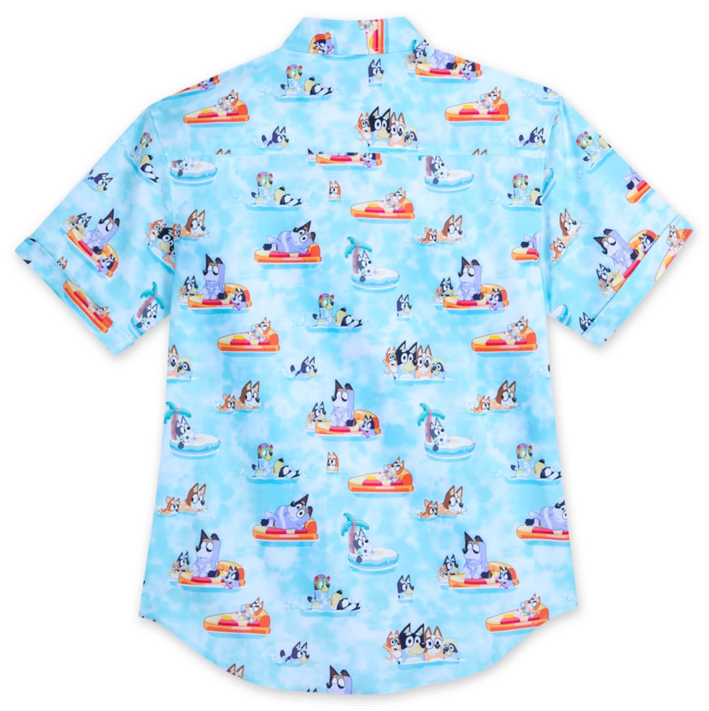Bluey ''Everybody in the Pool'' Button Down Shirt for Men by RSVLTS
