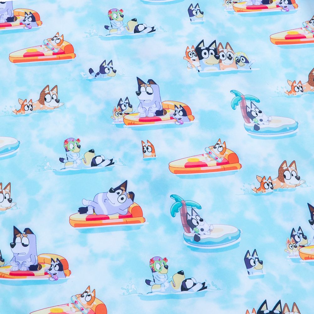 Bluey ''Everybody in the Pool'' Button Down Shirt for Men by RSVLTS