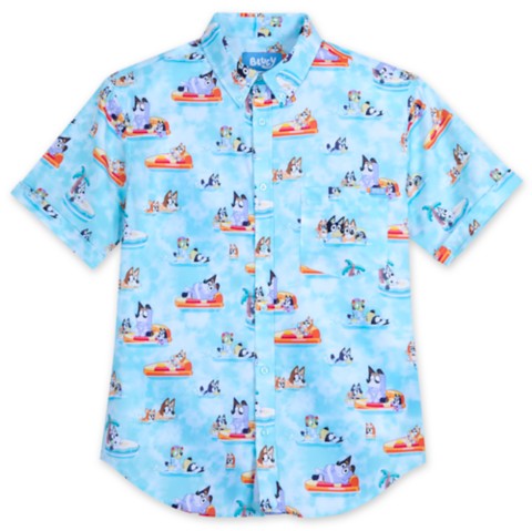 Мужские рубашки RSVLTS Bluey ''Everybody in the Pool'' Button Down Shirt for Men by
