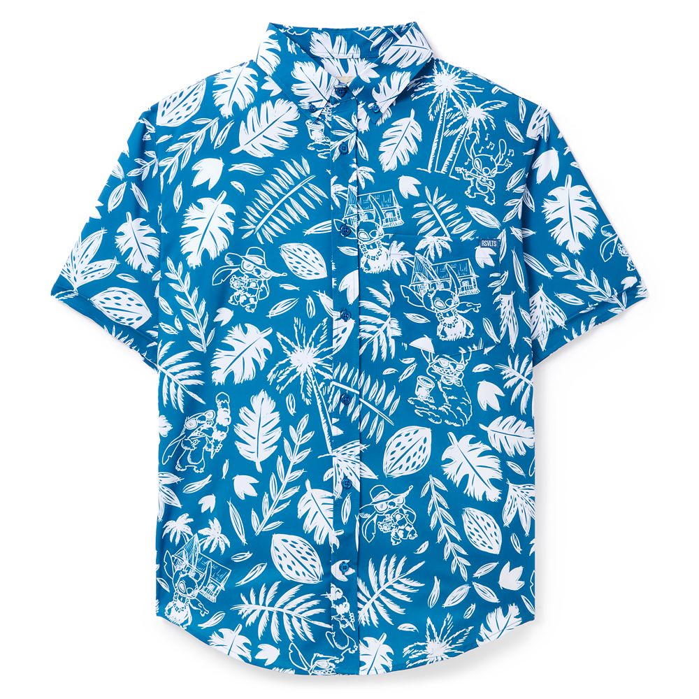 Stitch ''Tropics'' Button Down Shirt for Men by RSVLTS Official shopDisney