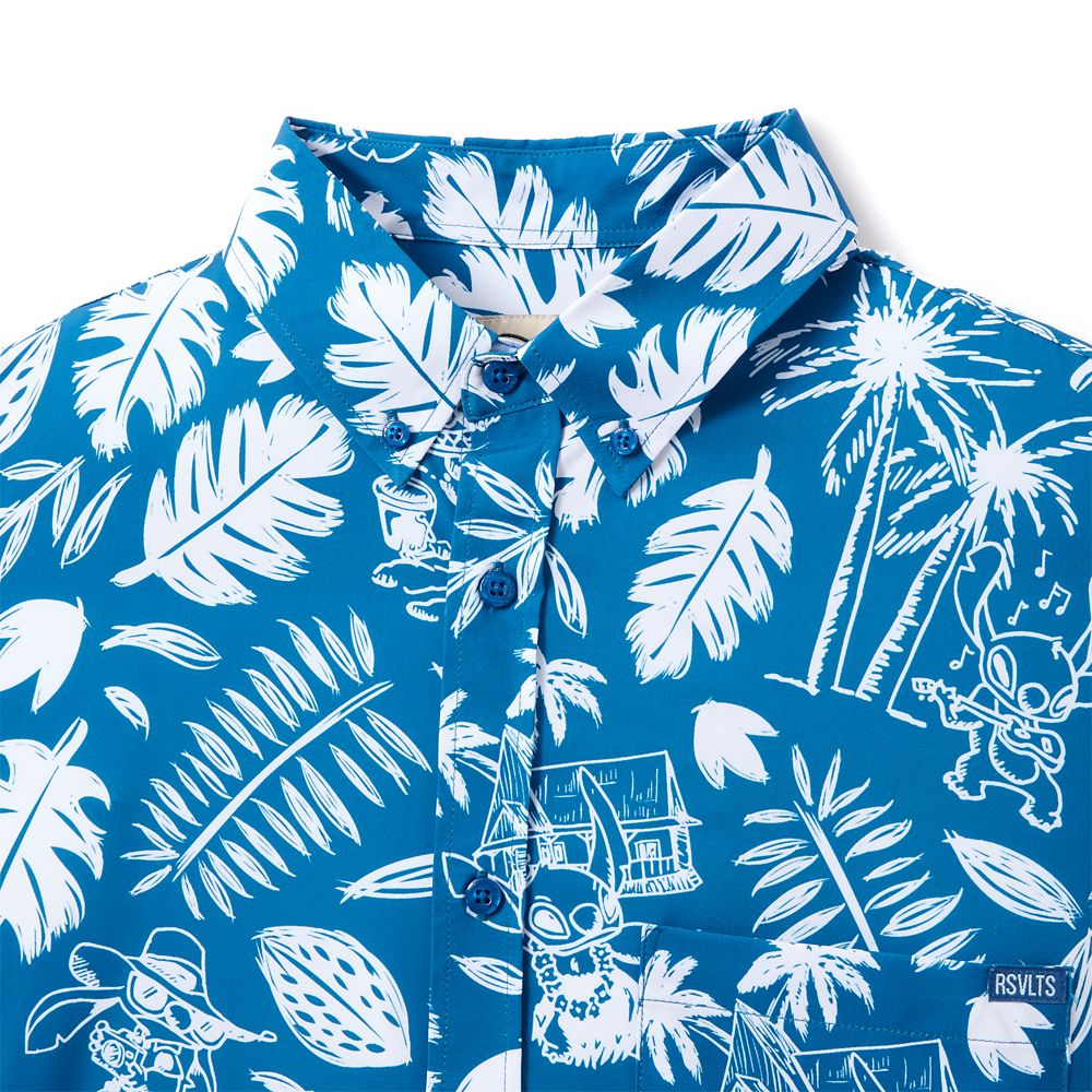 Stitch ''Tropics'' Button Down Shirt for Men by RSVLTS