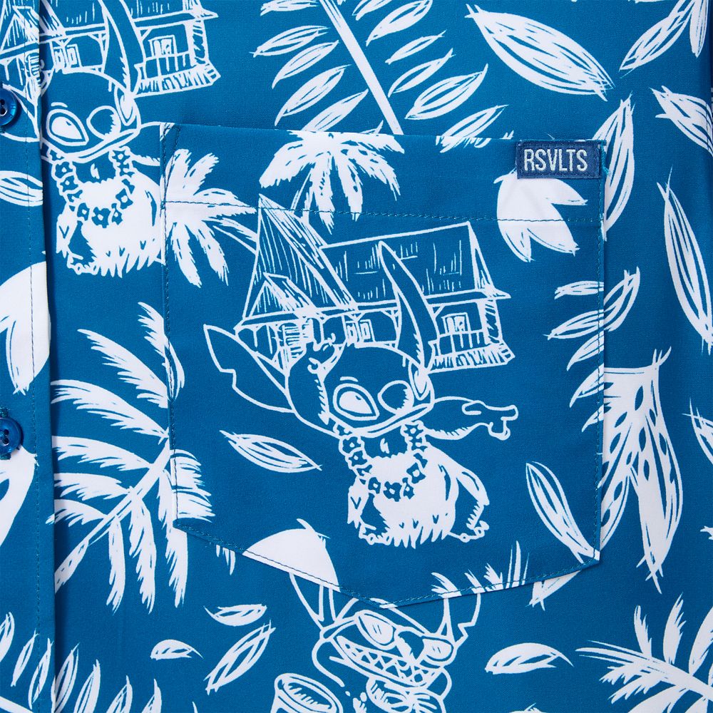 Stitch ''Tropics'' Button Down Shirt for Men by RSVLTS