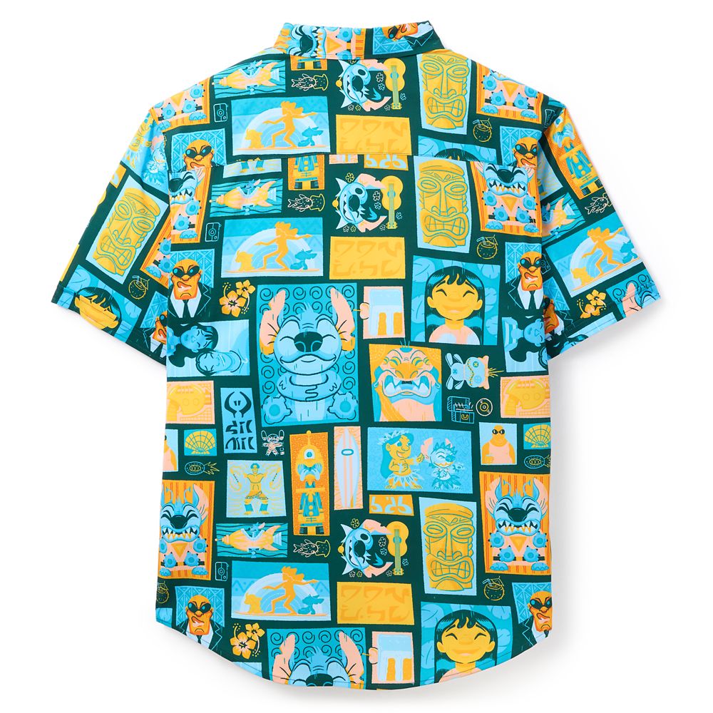 Lilo & Stitch ''Tiki'' Button Down Shirt for Men by RSVLTS