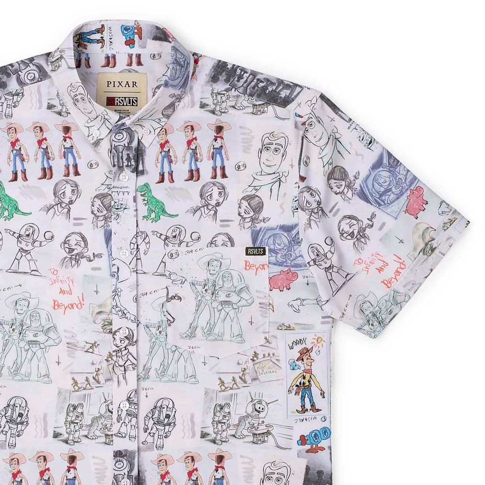 Toy Story Storyboard Shirt for Men by RSVLTS &ndash; 30th Anniversary