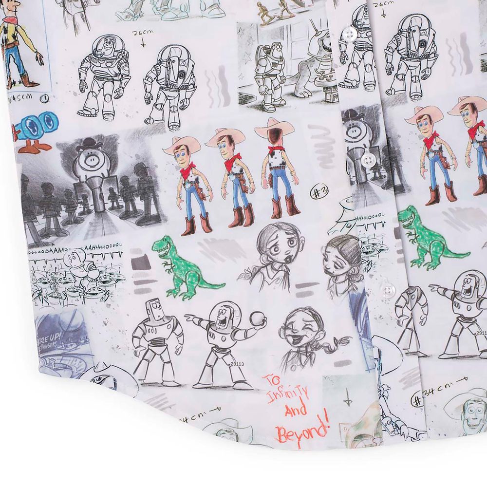 Toy Story Storyboard Shirt for Men by RSVLTS &ndash; 30th Anniversary
