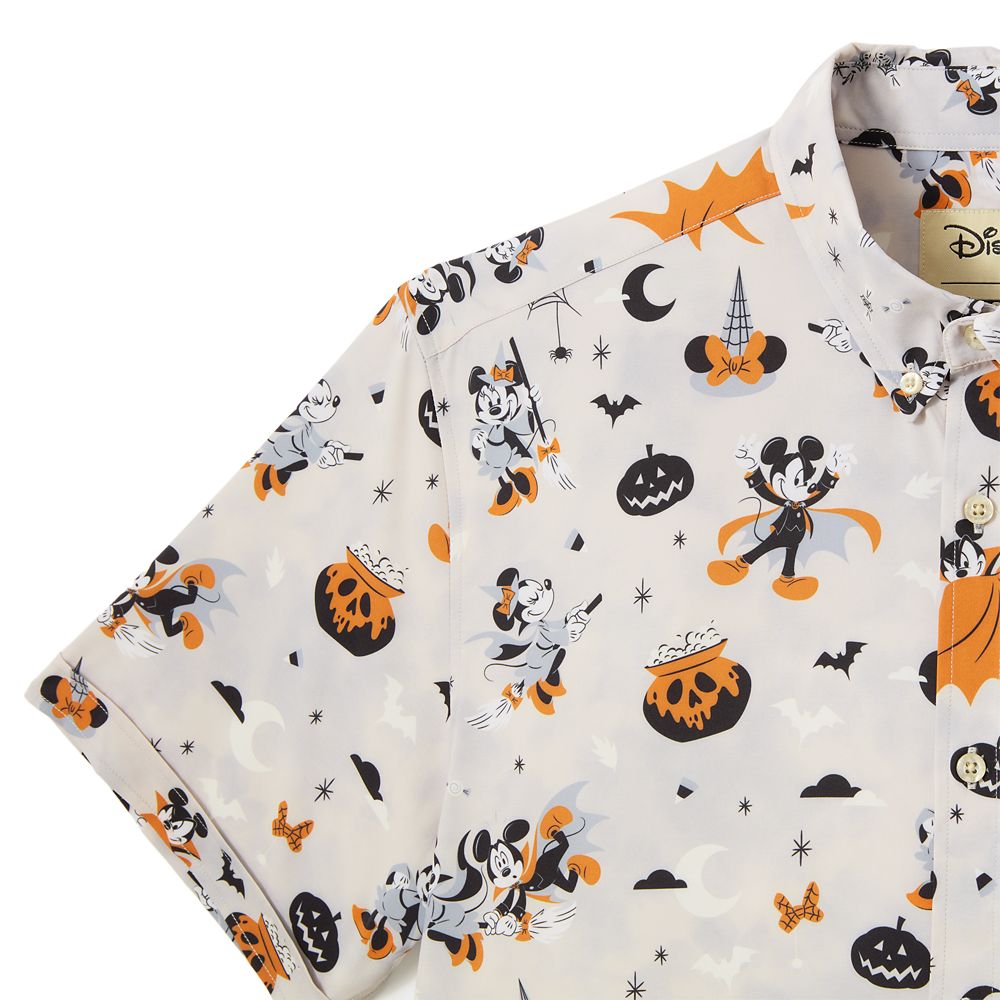 Mickey Mouse ''Mickey Minnie and Mischief'' Button Down Shirt for Men by RSVLTS - Exclusive