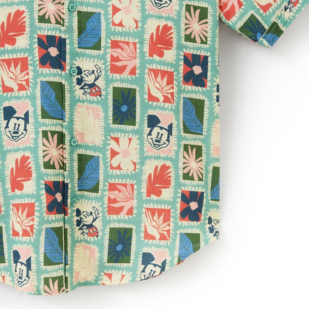 Mickey Mouse Tropical Button Down Shirt for Men by RSVLTS &ndash; Exclusive