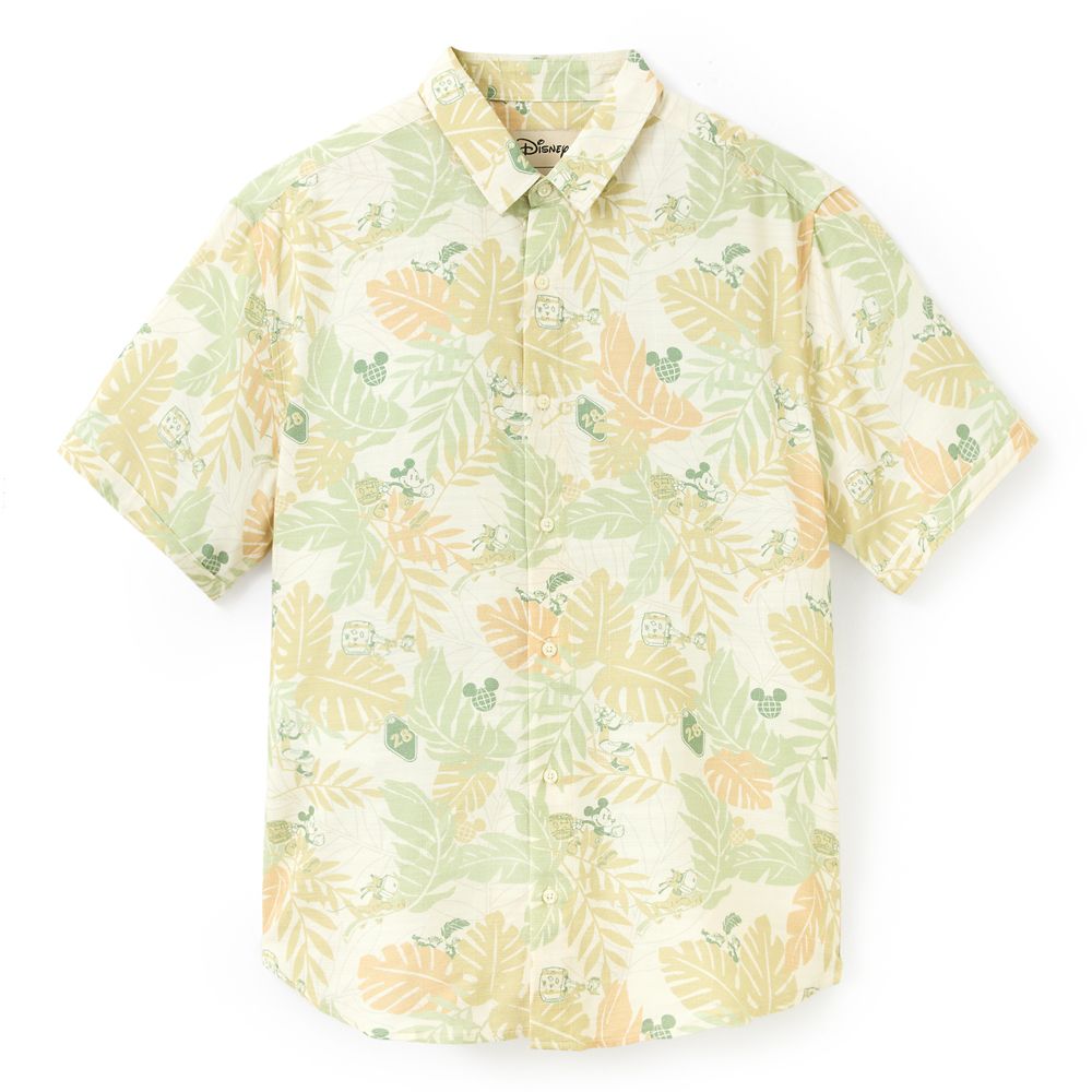 Mickey Mouse and Friends Tropical Button Down Shirt for Men by RSVLTS &ndash; Exclusive