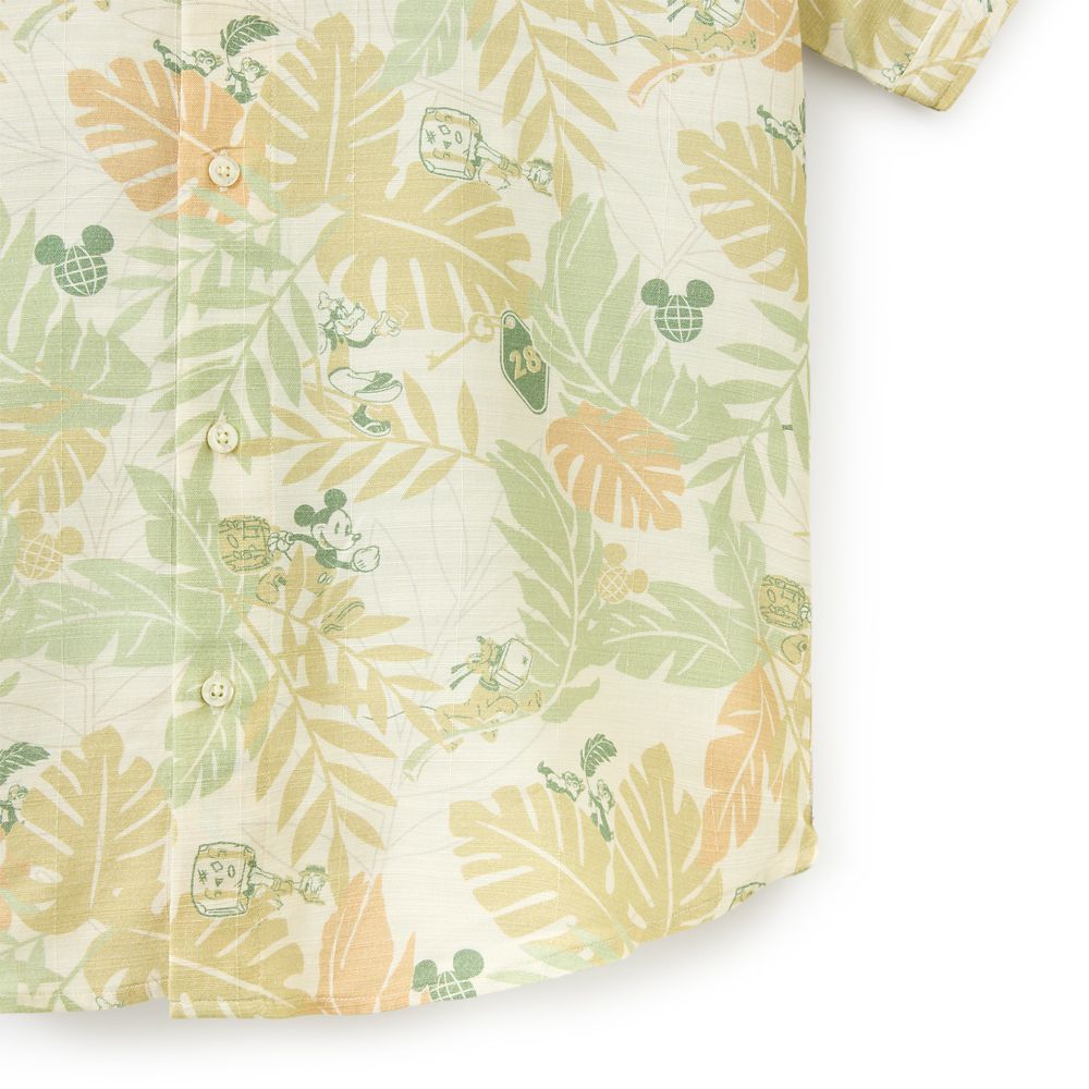 Mickey Mouse and Friends Tropical Button Down Shirt for Men by RSVLTS &ndash; Exclusive