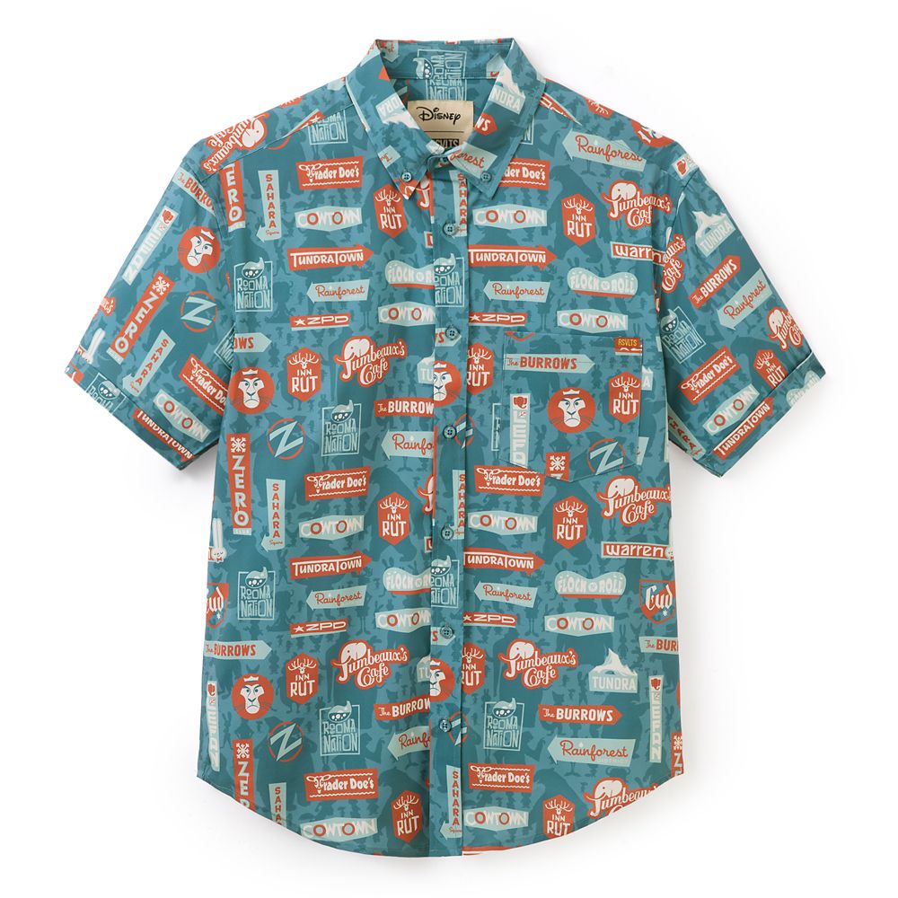 Zootopia Signage Shirt for Men by RSVLTS &ndash; Exclusive