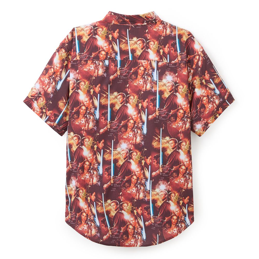 Star Wars Anakin and Padm&eacute Button Down Shirt for Men by RSVLTS
