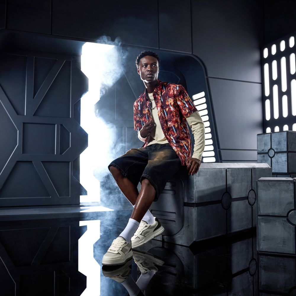 Star Wars Anakin and Padm&eacute Button Down Shirt for Men by RSVLTS