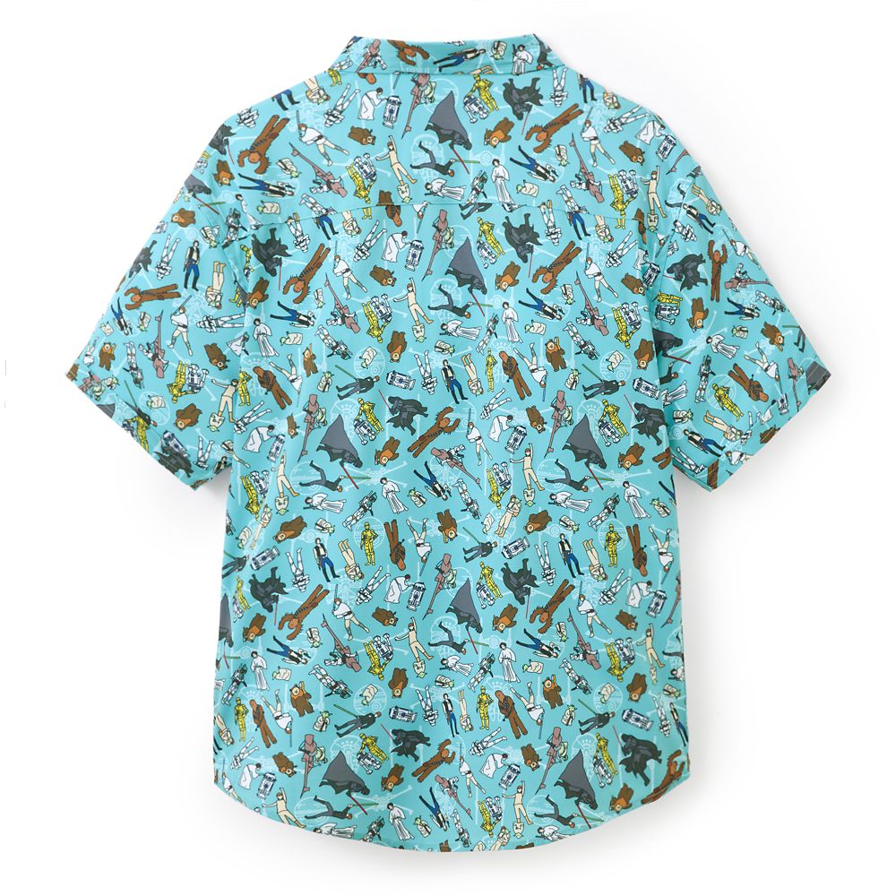 Star Wars Character Toss Button Down Shirt for Men by RSVLTS