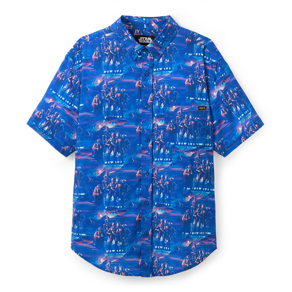 Star Wars Bounty Hunters Button Down Shirt for Men by RSVLTS