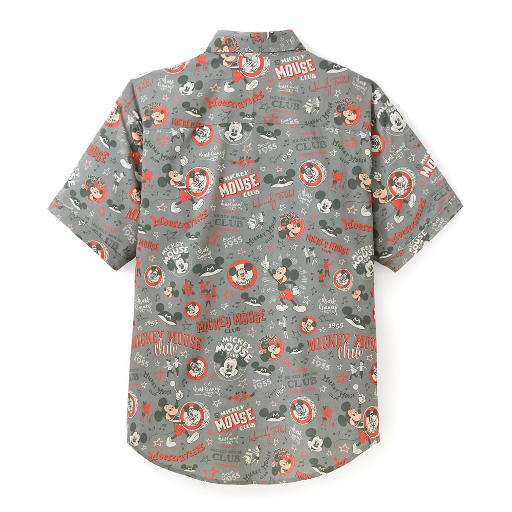 Mickey Mouse Club Button Down Shirt for Men by RSVLTS