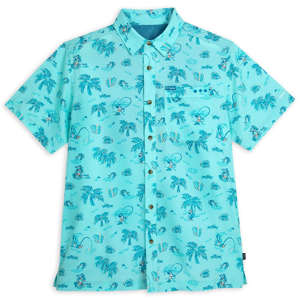 Mickey Mouse and Friends Super Slack Tide Camp Shirt for Men by Columbia Official shopDisney