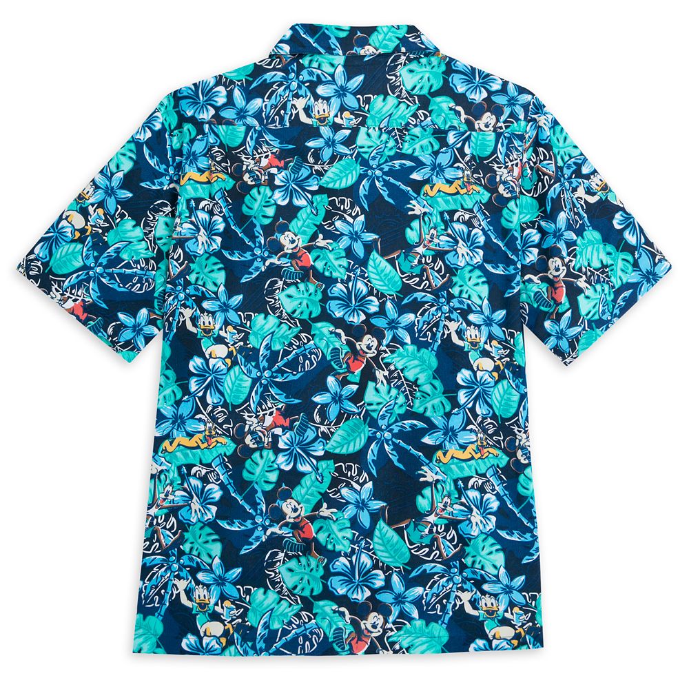 Mickey Mouse and Friends Summer Fun Woven Shirt for Men