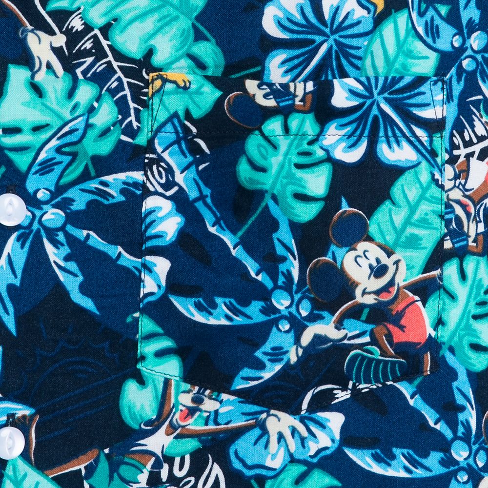 Mickey Mouse and Friends Summer Fun Woven Shirt for Men
