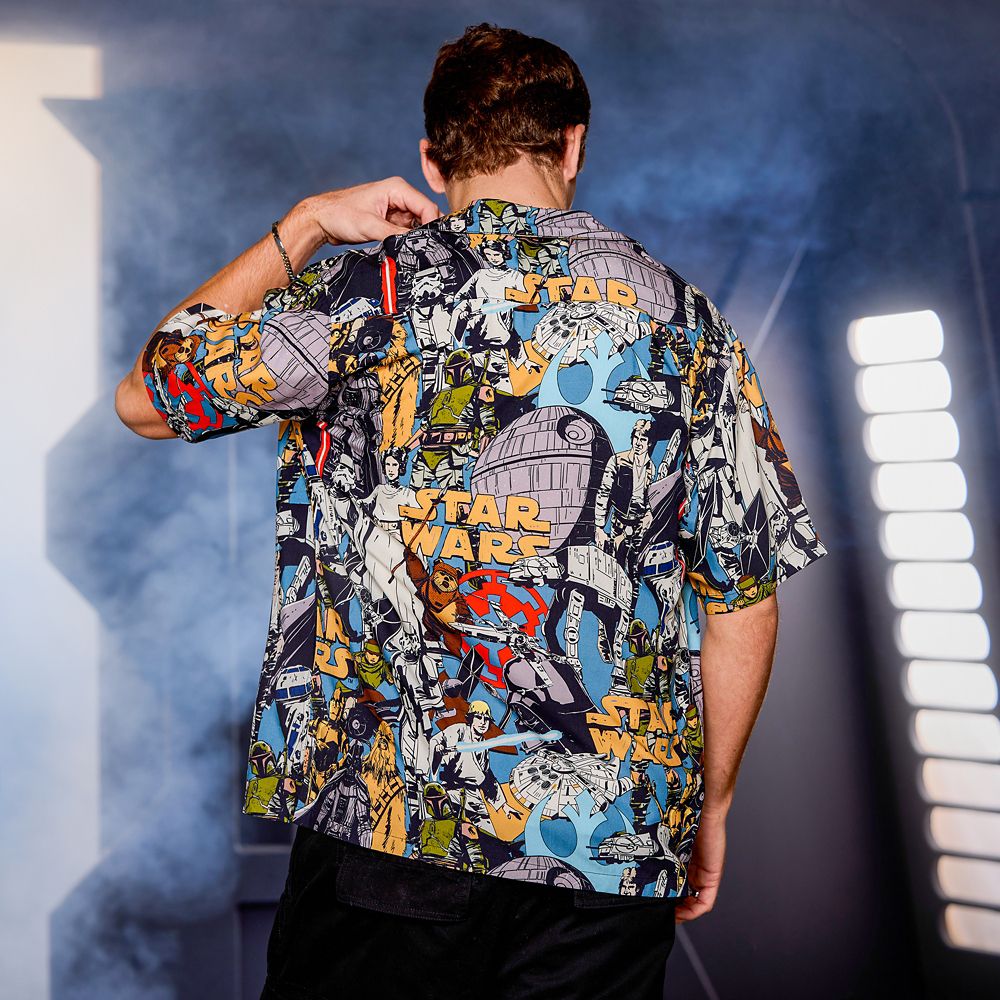 Star Wars Celebrate the Saga Button Down Shirt for Men