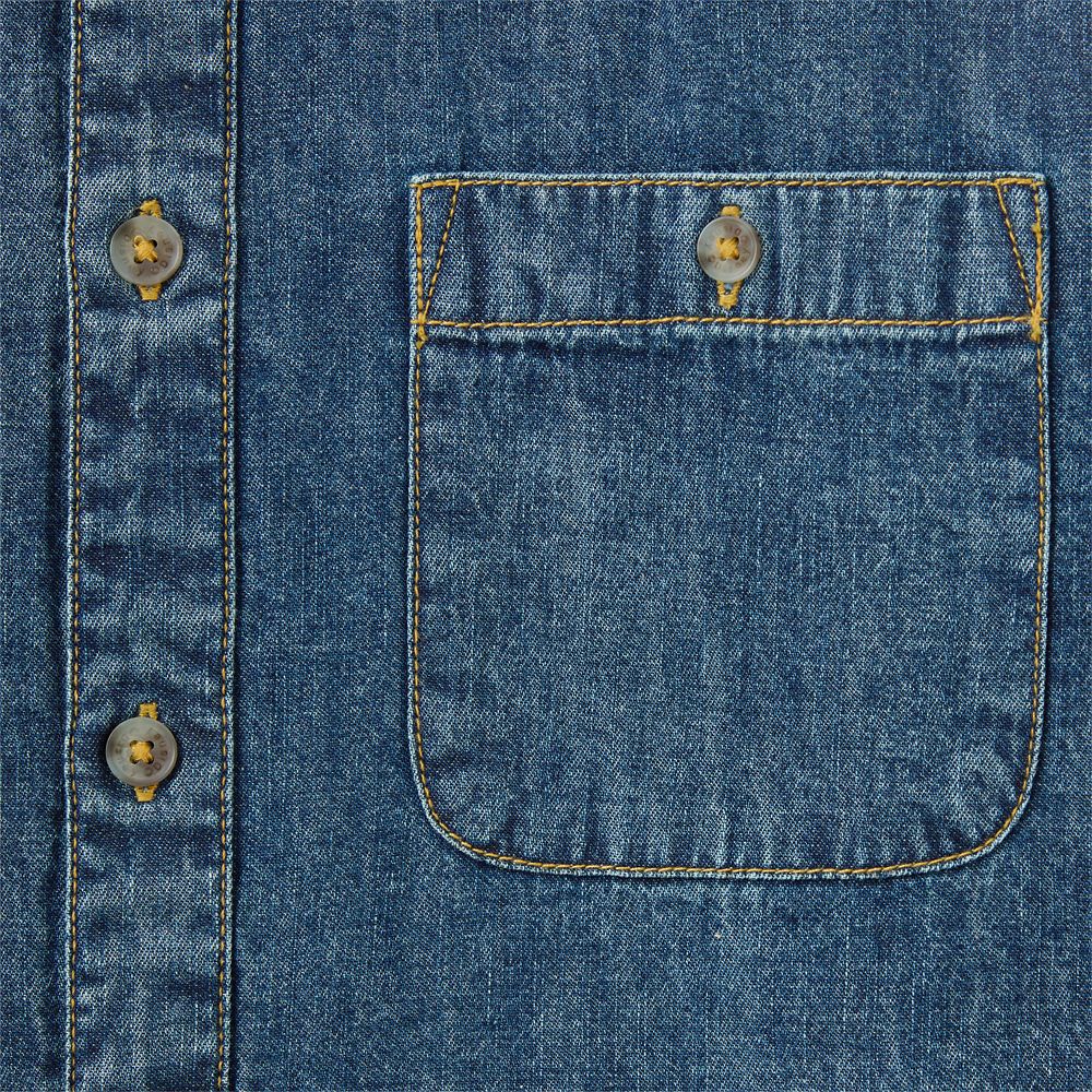 Mickey Mouse Denim Shirt for Men