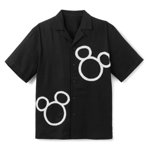 Рубашки Disney Mickey Mouse Icon Button Down Shirt for Adults