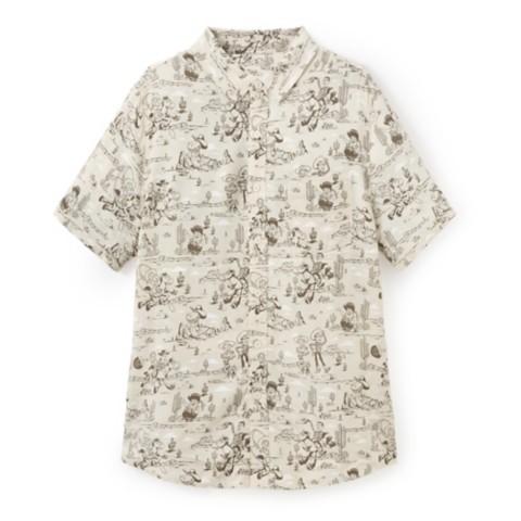 Рубашки Disney Toy Story Button Down Shirt for Adults