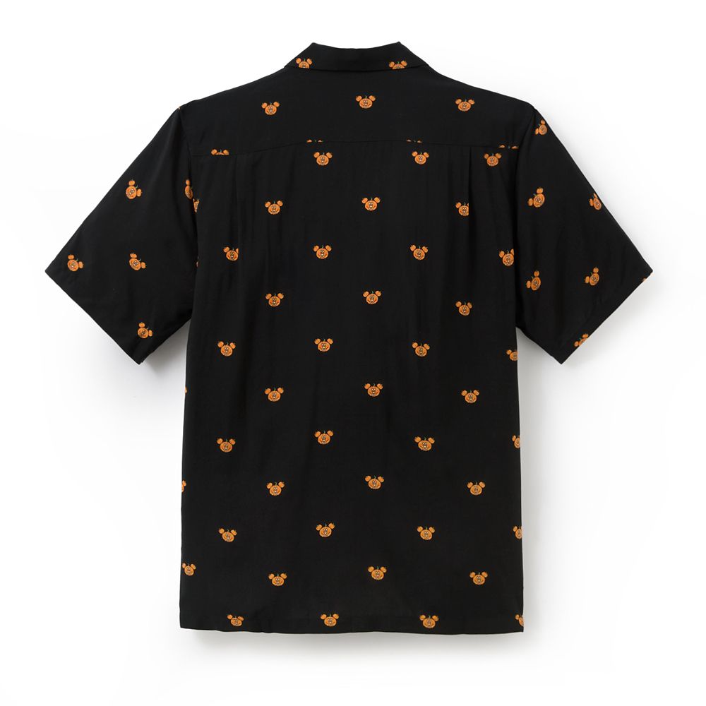 Mickey Mouse Halloween Button Down Shirt for Adults
