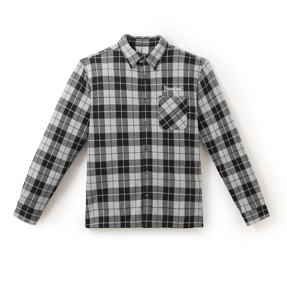 Disneyland Flannel Shirt for Adults