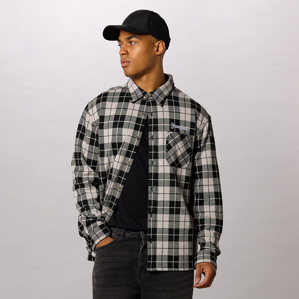 Disneyland Flannel Shirt for Adults